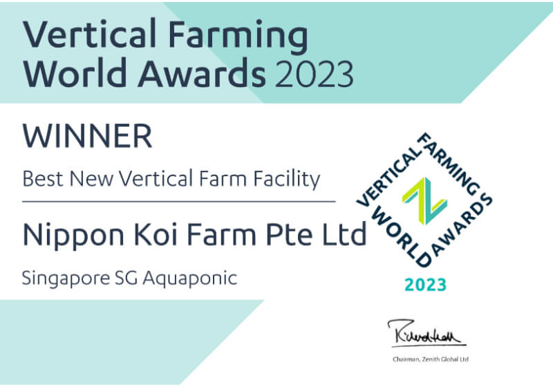 Best New Vertical Farm Facility Winner